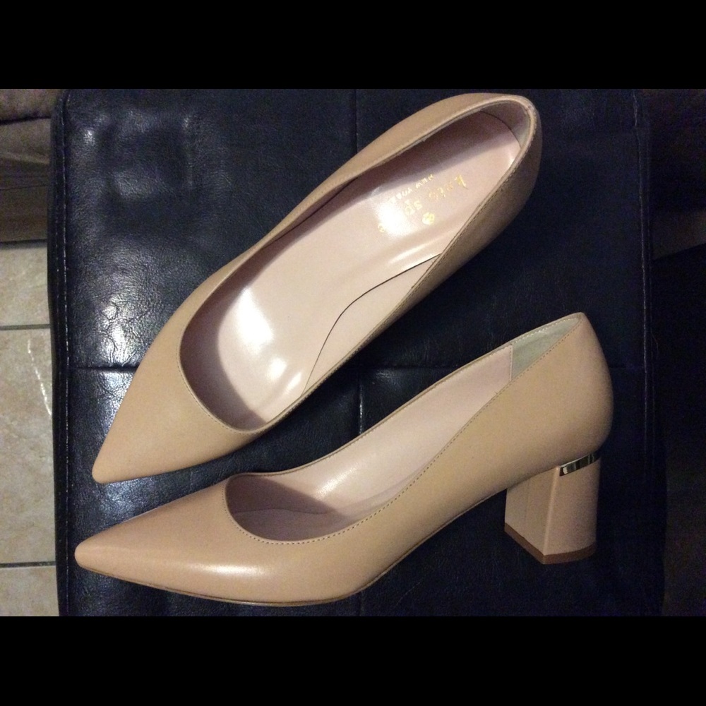 Kate Spade New York Nude Heels NWOT